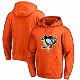 Men's Customized Pittsburgh Penguins Orange All Stitched Pullover Hoodie,baseball caps,new era cap wholesale,wholesale hats